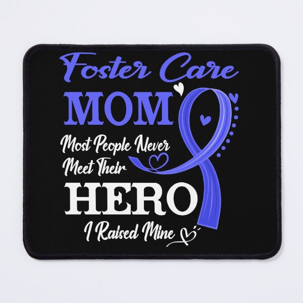 Item preview, Proud Foster Care Mom Most People Never Meet Their Hero I Raised Mine Foster Care Awareness designed and sold by Kohend.