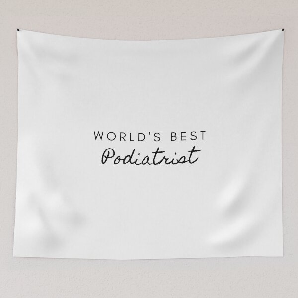 Item preview, World's Best Podiatrist designed and sold by Sandeaux Designs.