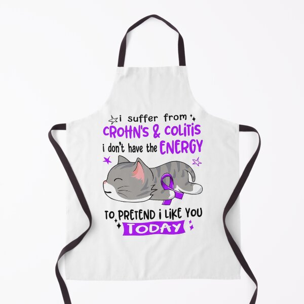 Item preview, Crohn's & Colitis Awareness, I Suffer From Crohn's & Colitis i don't have the ENERGY to Pretend i like you Today designed and sold by Tammyilaria.