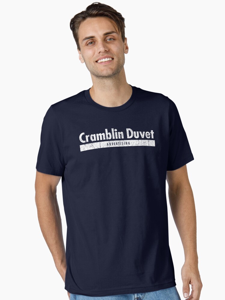 Thumbnail 2 of 7, Essential T-Shirt, Cramblin Duvet Advertising (Detroiters) designed and sold by huckblade.