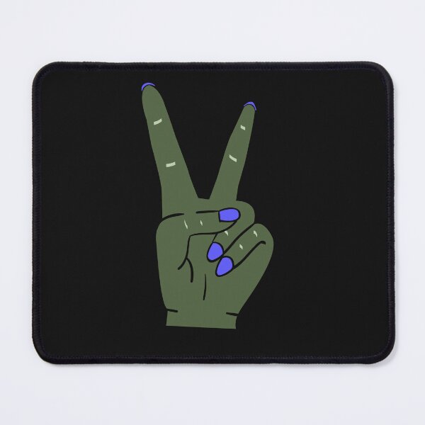 Item preview, Olive and blue peace out sign designed and sold by Thegentleshop.