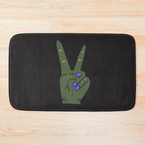 Item preview, Olive and blue peace out sign designed and sold by Thegentleshop.