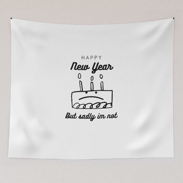 Item preview, Happy New Year design but not already designed and sold by weirdandstrange.