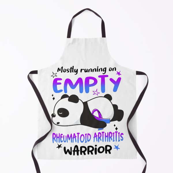 Item preview, Rheumatoid Arthritis Awareness - Mostly Running On Empty Rheumatoid Arthritis Warrior designed and sold by Hilten.
