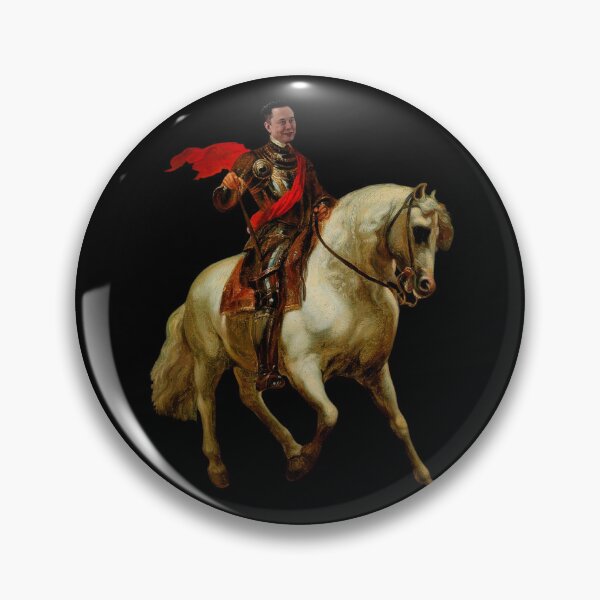 Item preview, Elon Musk on Horseback designed and sold by amuseXpress.