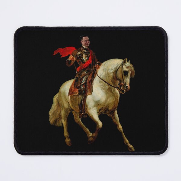 Item preview, Elon Musk on Horseback designed and sold by amuseXpress.