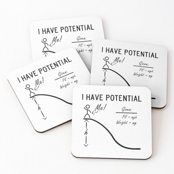 Item preview, I Have Potential, Funny Gift For Physics Lover designed and sold by Solomon Than.