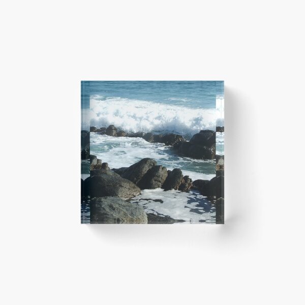 Item preview, Waves and Rocks by Avril Thomas - photography designed and sold by AvrilThomasart.