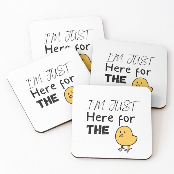 Item preview, Im Just Here For The Chicks funny Easter kids designed and sold by Magicalair.