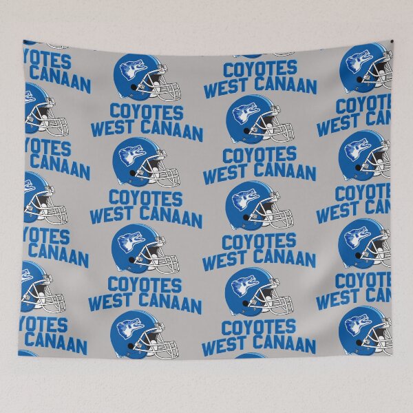 Item preview, West Canaan Coyotes Helmet designed and sold by TeeArcade84.