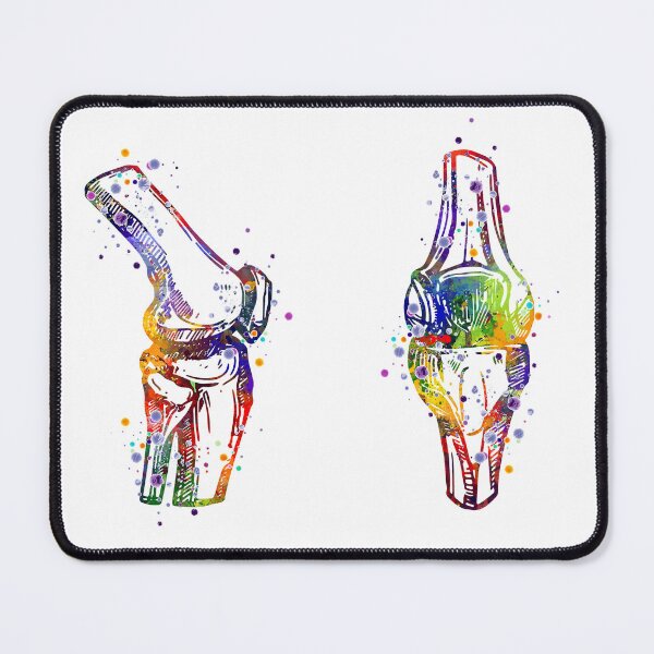 Item preview, Knee Joint Anatomy Watercolor Painting designed and sold by LotusGifts.