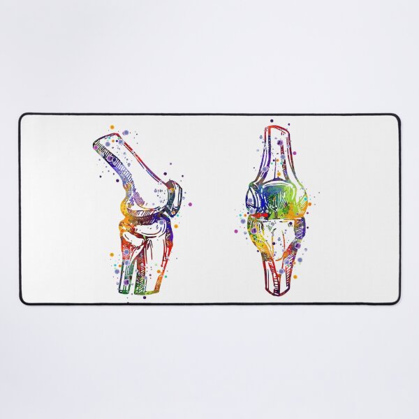 Item preview, Knee Joint Anatomy Watercolor Painting designed and sold by LotusGifts.