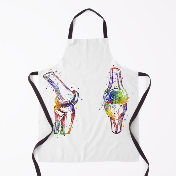 Item preview, Knee Joint Anatomy Watercolor Painting designed and sold by LotusGifts.