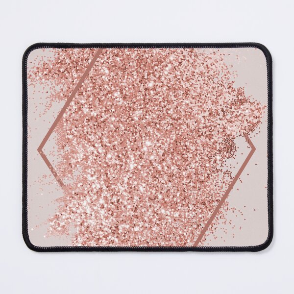Item preview, Rose Gold Pink Geometric Glamorous Art designed and sold by newburyboutique.