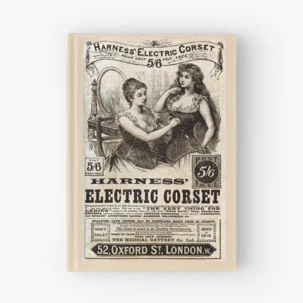 Item preview, Antique Harness’ Electric Corset advertising poster, Quack Medicine, Old Illustrations designed and sold by hjsmith.