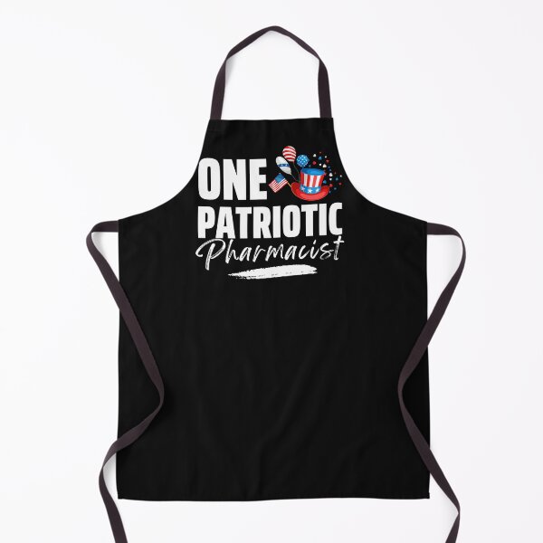 Item preview, One Patriotic Pharmacist designed and sold by Hey-Nice-Shirt.
