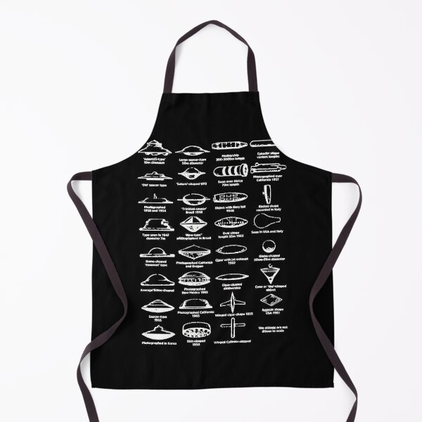 Item preview, UFO Types Chart White designed and sold by TinaEll3522424.
