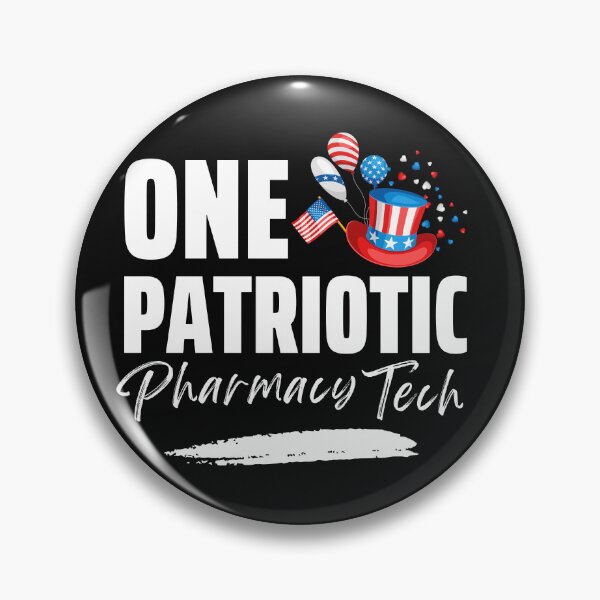 Item preview, July 4 pharmacy technician designed and sold by Hey-Nice-Shirt.