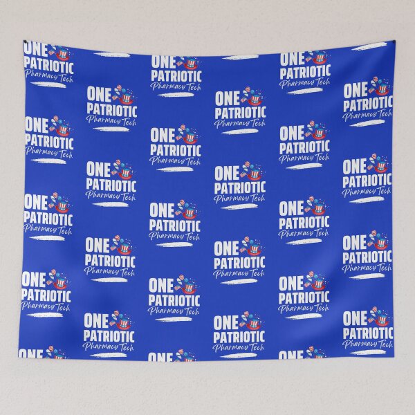 Item preview, July 4 pharmacy technician designed and sold by Hey-Nice-Shirt.