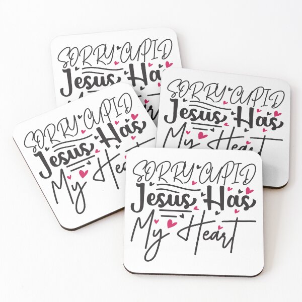 Item preview, Sorry Cupid jesus Has MyHeart designed and sold by senpaibunny.