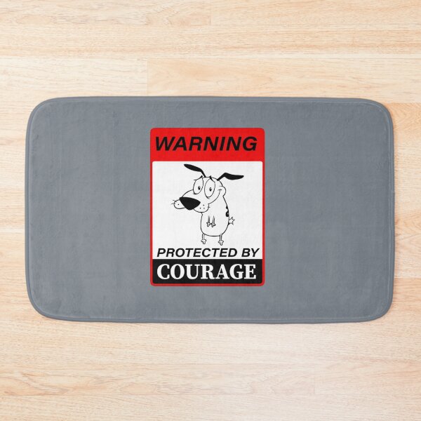 Item preview, Beware Of Dog Sign - Courage The Cowardly Dog designed and sold by AimeeHaynes02.