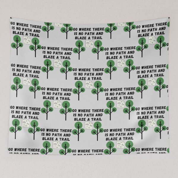 Item preview, Go where there is no path and blaze a trail  Classic T-Shirt designed and sold by AntonioPeter.