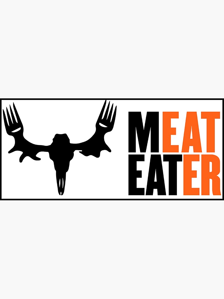 "Meat Eater Sticker" Sticker by MicheSeiwert Redbubble