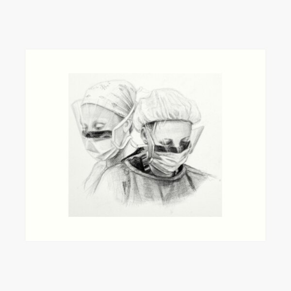 Item preview, Dynamic Duo - Drawing by Avril Thomas - Adelaide Artist designed and sold by AvrilThomasart.