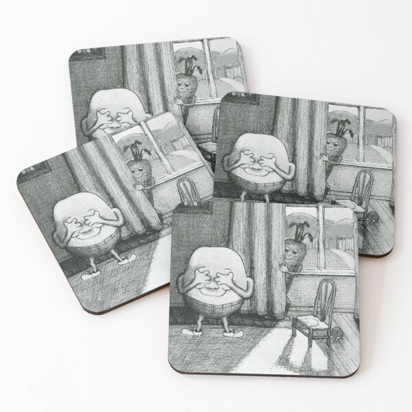 Item preview, Coming ready or not! Drawing by Avril Thomas designed and sold by AvrilThomasart.
