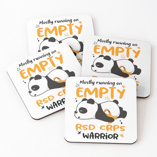 Item preview, RSD CRPS Awareness - Mostly Running On Empty RSD CRPS Warrior designed and sold by Hilten.