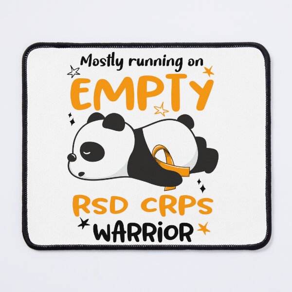 Item preview, RSD CRPS Awareness - Mostly Running On Empty RSD CRPS Warrior designed and sold by Hilten.