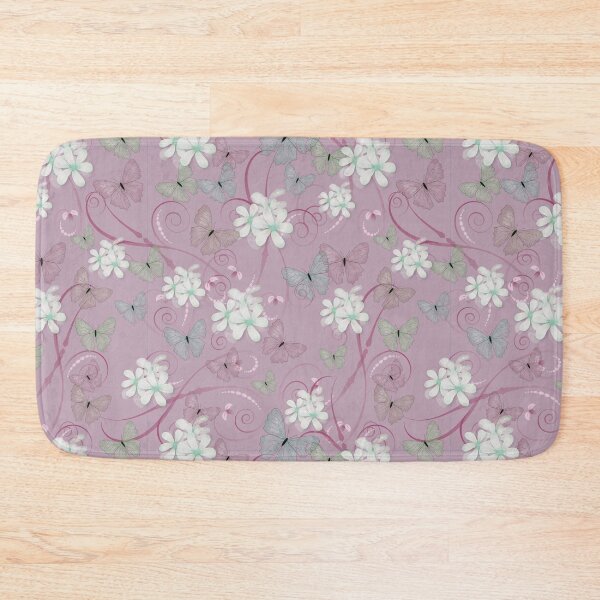 Item preview, Butterflies and Flowers Pink designed and sold by ChantalDesign.