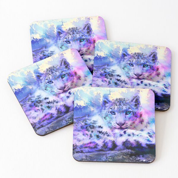 Item preview, Crystal Snow Leopard designed and sold by SirendipityCr.