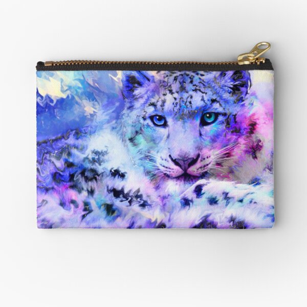 Vista previa del artículo con la obra «Leopardo de las nieves de cristal», diseñado y vendido por SirendipityCr.