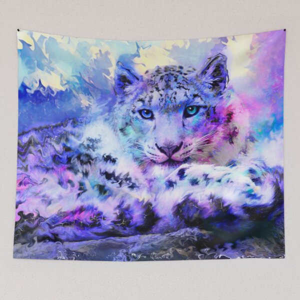 Item preview, Crystal Snow Leopard designed and sold by SirendipityCr.