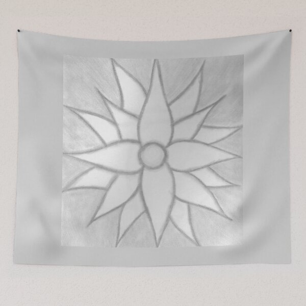 Item preview, Grey Beauty (black and white) designed and sold by LindyLuDrew.