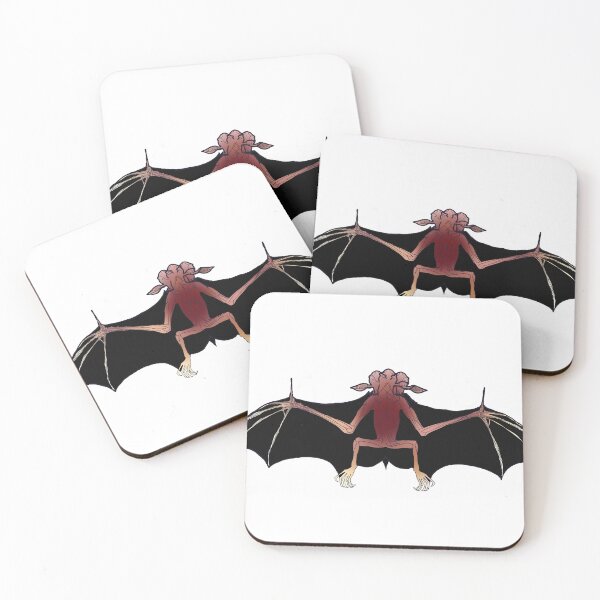 Item preview, Cerberus the bat coloured designed and sold by Natures Necropolis.