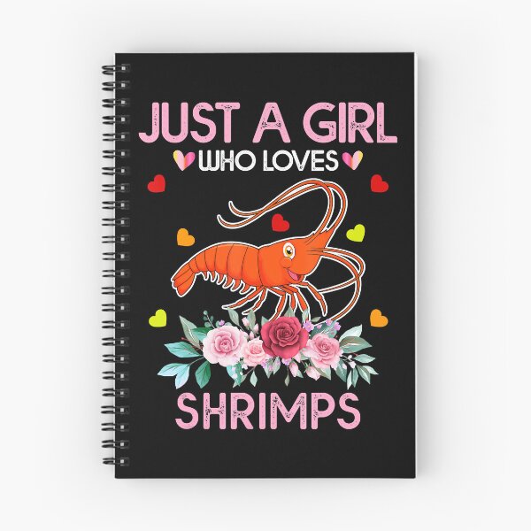 Item preview, Shrimp Kids Gift Just A Girl Who Loves Shrimps Sticker designed and sold by EsperanNuno.