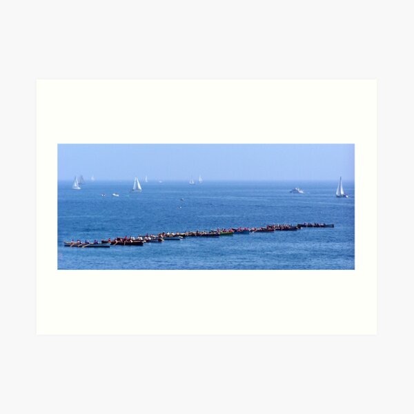 The Start Line - Gig Racing Art Print