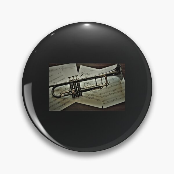 Item preview, Black Nickel Trumpet Photo designed and sold by NanThanRCS.
