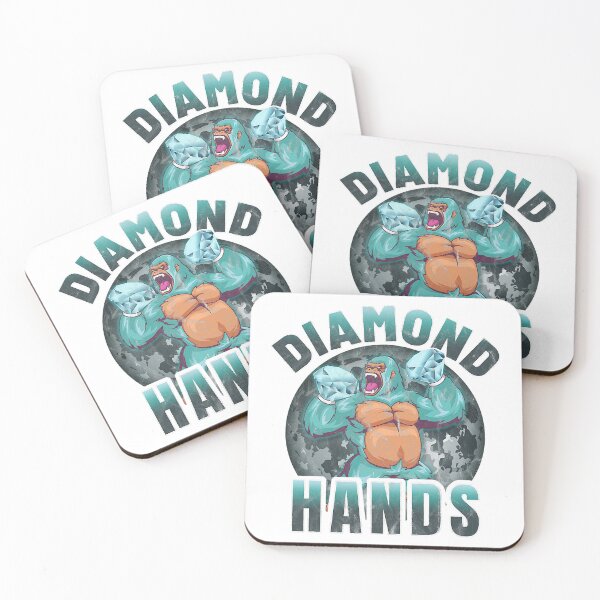 Artikelvorschau, Diamond Hands WSB AMC GME Affen gemeinsam stark entworfen und verkauft von EsperanNuno.