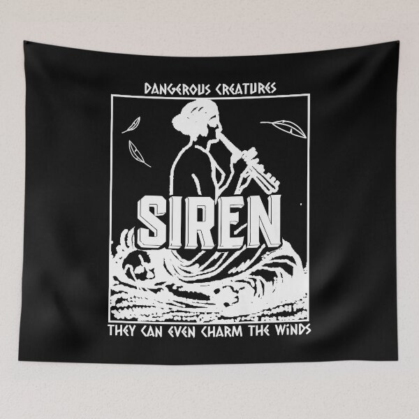 Item preview, Greek Mythology Siren Dangerous Creatures Premium designed and sold by EsperanNuno.