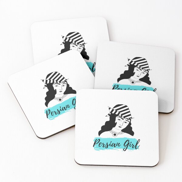 Item preview, Chica persa - Arte persa designed and sold by Persian Pride Official.