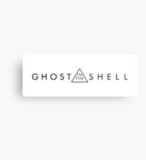 Ghost In The Shell Black logo Metal Print