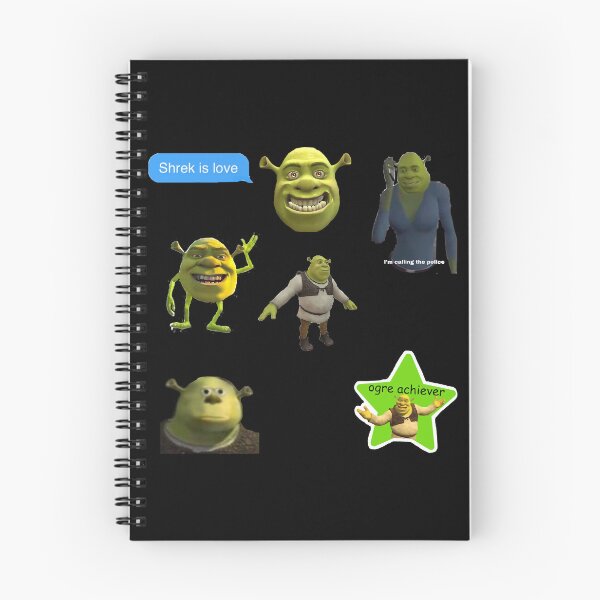 Item preview, Shrek sticker pack Sticker designed and sold by EsperanNuno.
