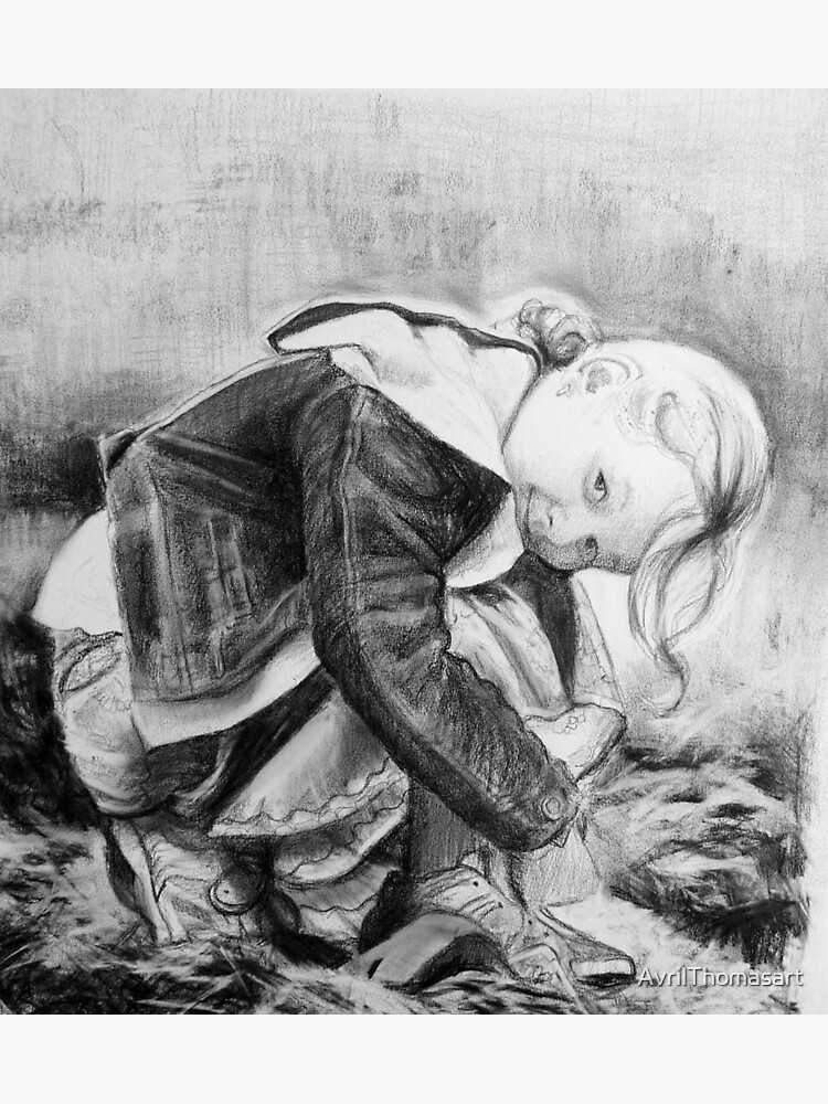 Thumbnail 3 of 3, Art Print, Cheeky - Drawing by Avril Thomas - South Australian Artist designed and sold by AvrilThomasart.