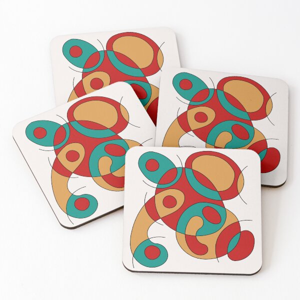 Item preview, Surreal Amoeba #6 (Miro Inspired) designed and sold by Texterns.