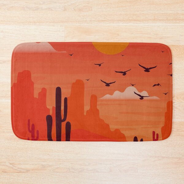 Item preview, Desert Landscape Art Red designed and sold by Tshirtstory.