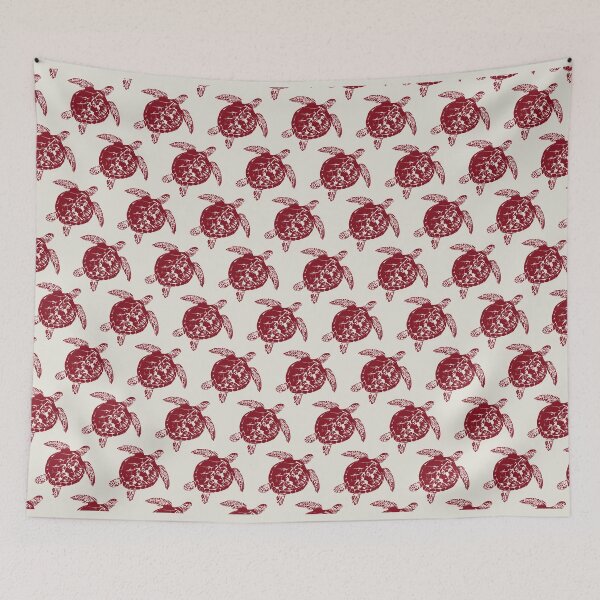 Item preview, Sea Turtles - Cabernet Pattern designed and sold by BlueSkyTheory.