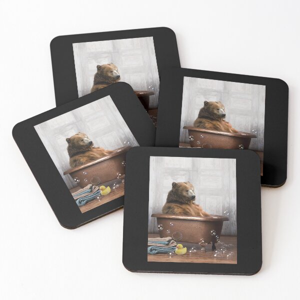 Item preview, Bear in a Bathtub  designed and sold by EdwardB4606126.
